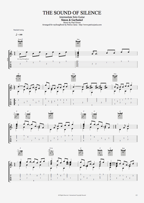 Paul_Simon-The_Sound_Of_Silence-Intermediate_Solo_Guitar